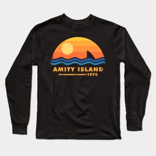 Amity Island 1975 Long Sleeve T-Shirt